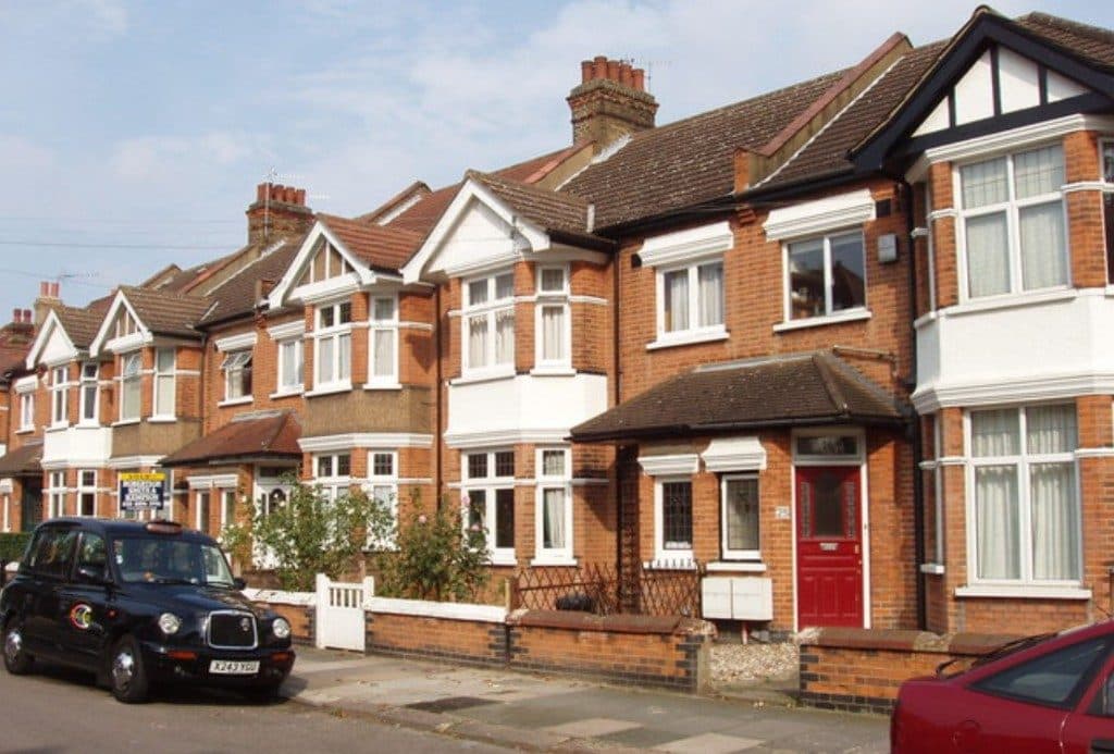 UK student neighbourhood
